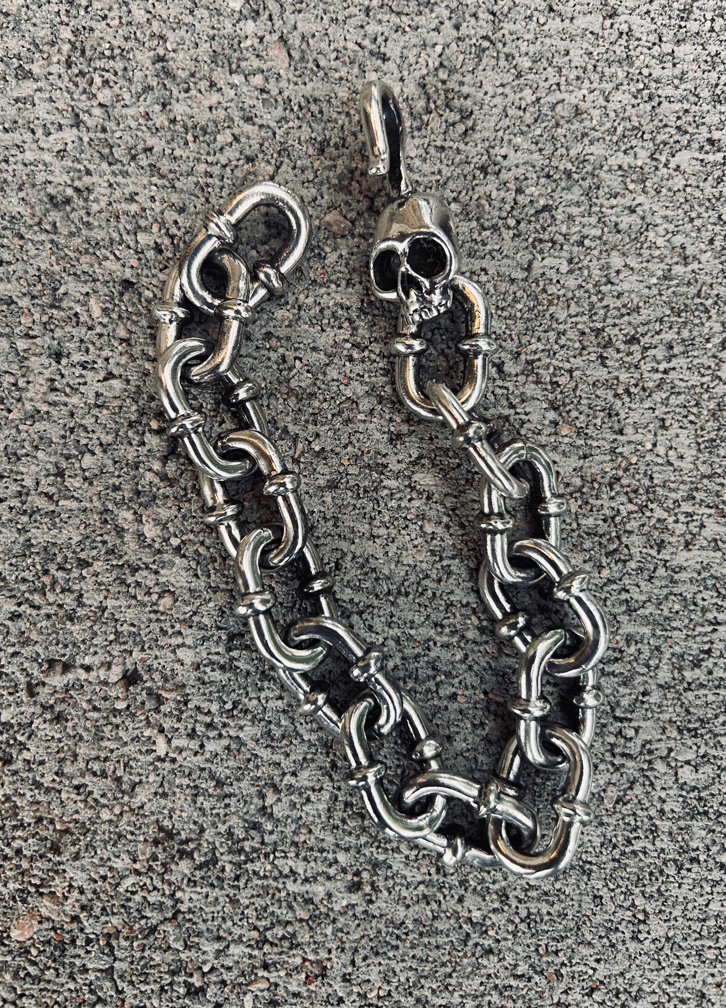 Shackled Skull Bracelet