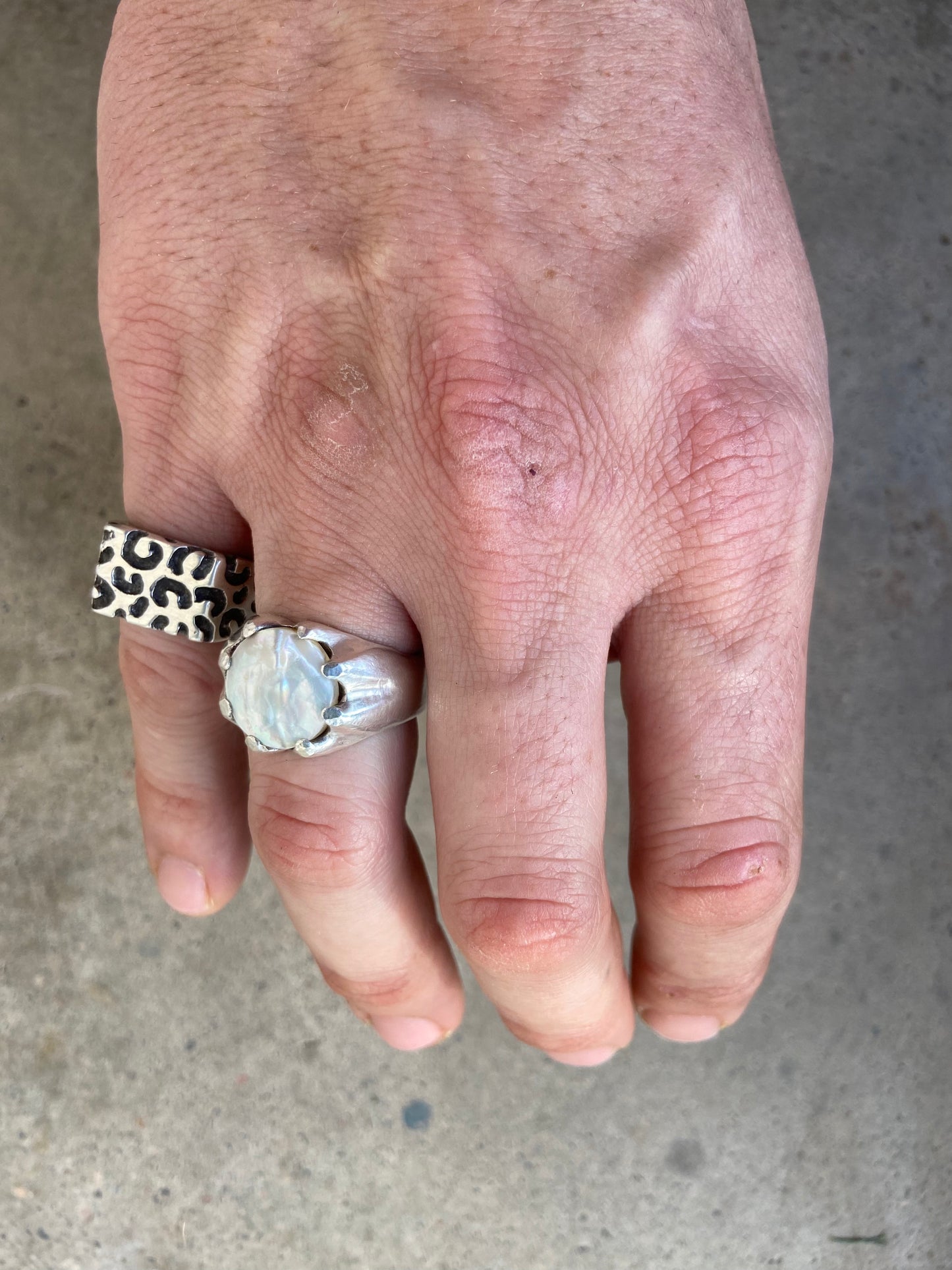 Leopard Print Signet Ring