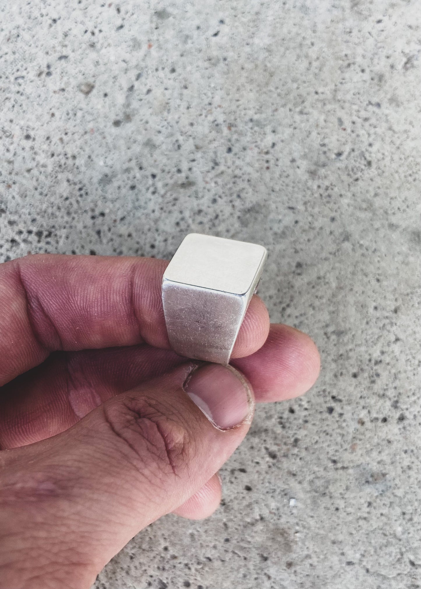 Square Chunky Signet