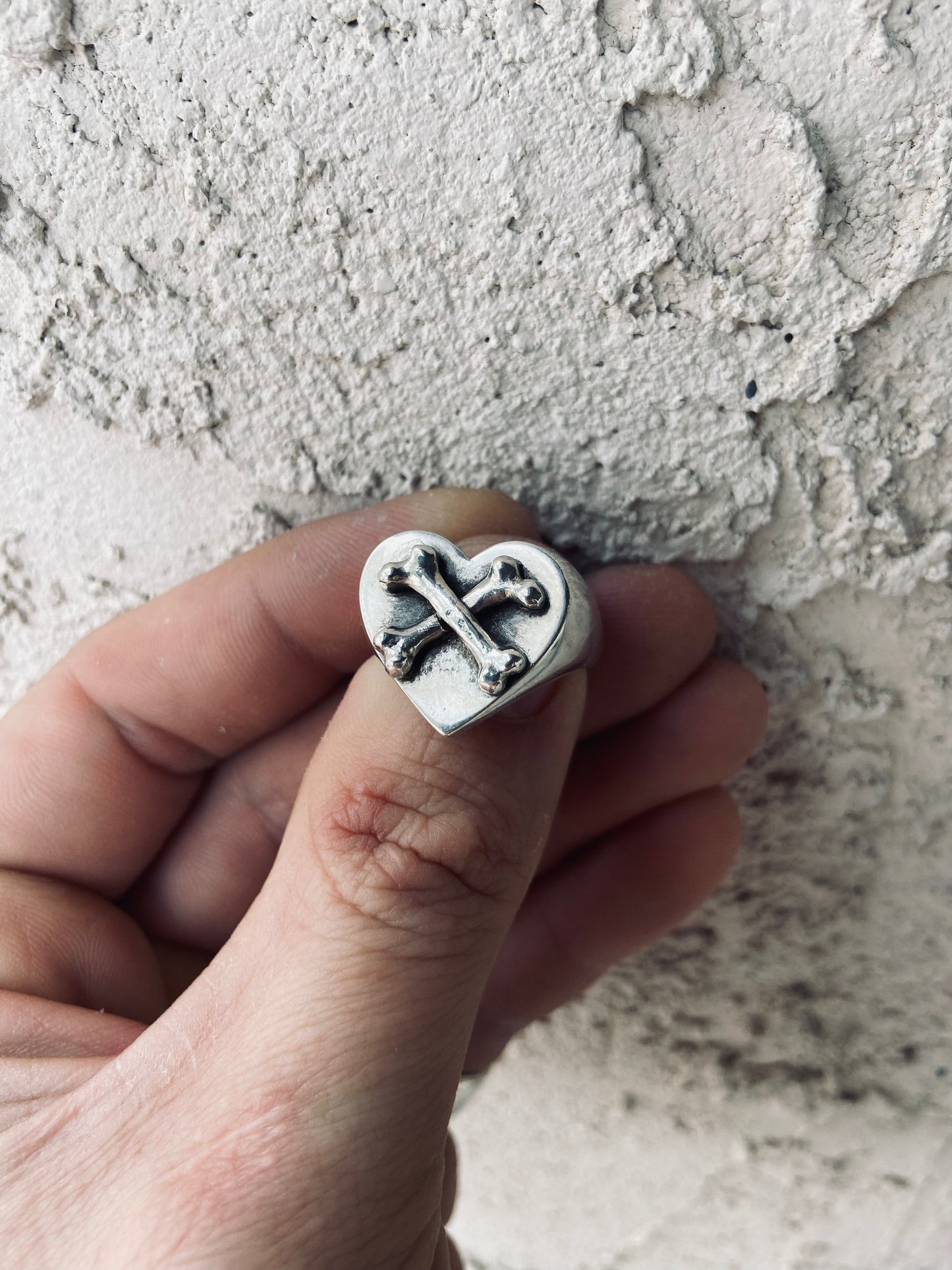 "Cross My Heart" Ring