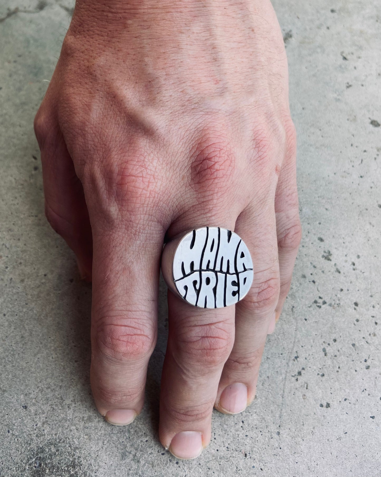 "Mama Tried" Ring