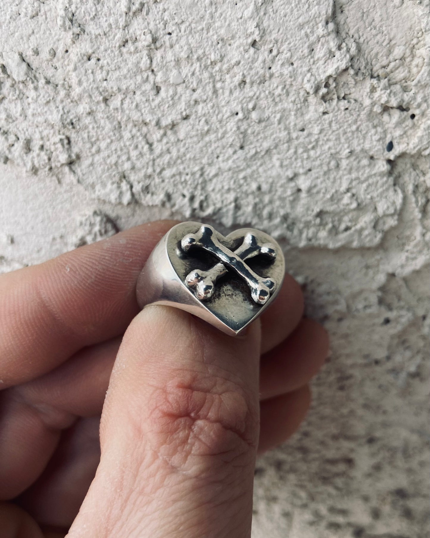 "Cross My Heart" Ring